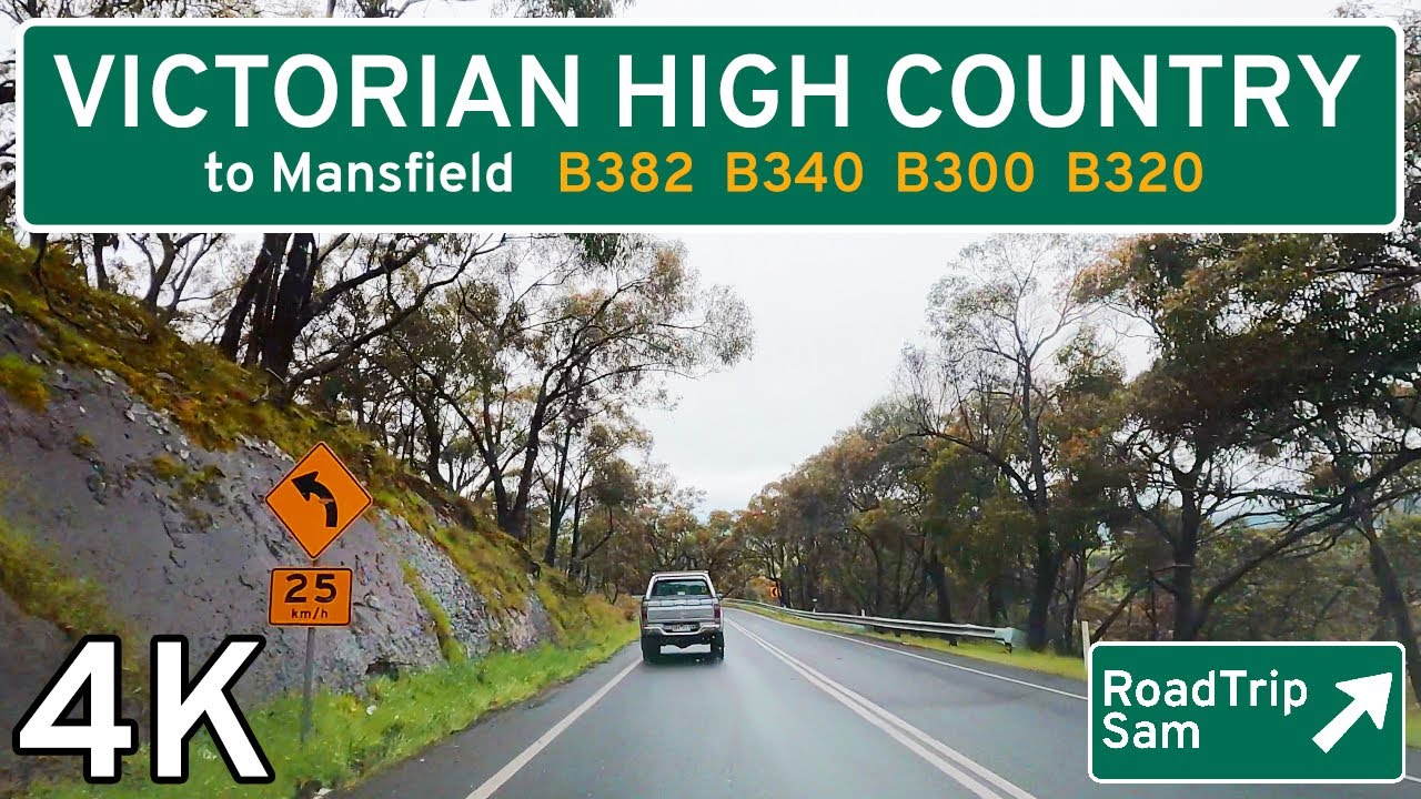 Victorian High Country - Drive to Mansfield, Victoria - 🇦🇺 4K / Relaxing Music / POV