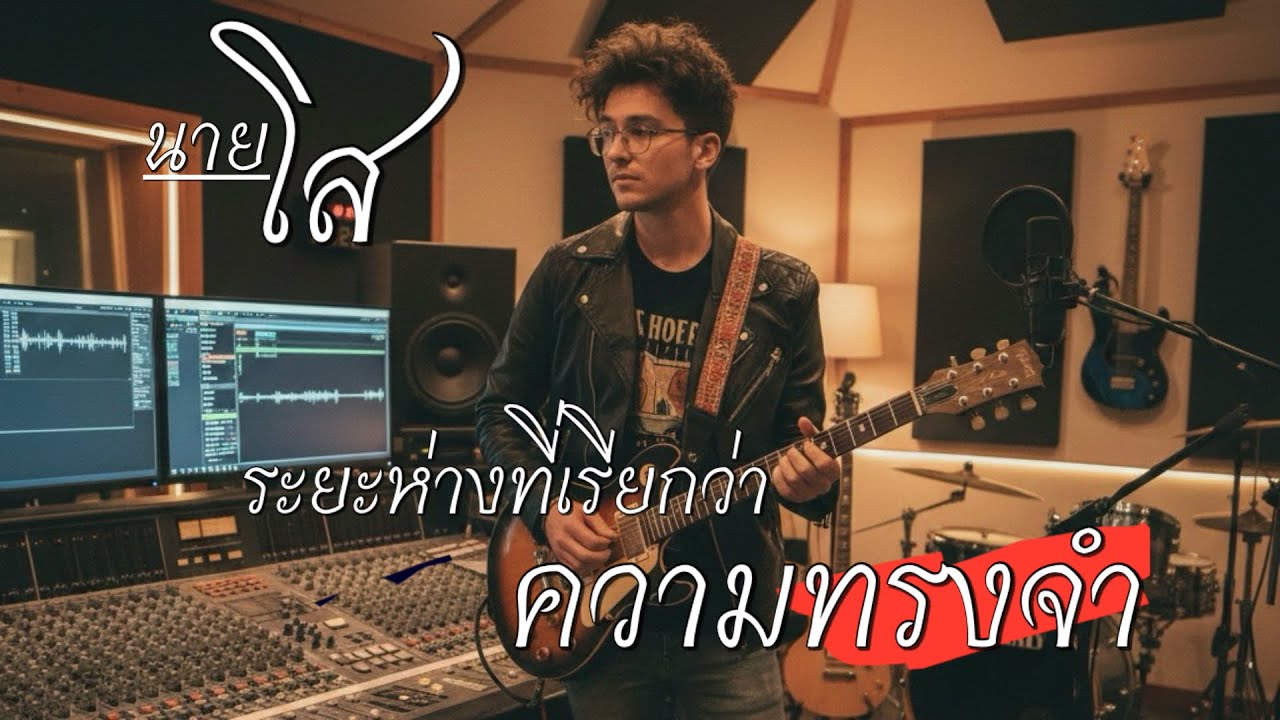 ระยะห่างที่เรียกว่าความทรงจำ - นายโส [ official lyrics video ]