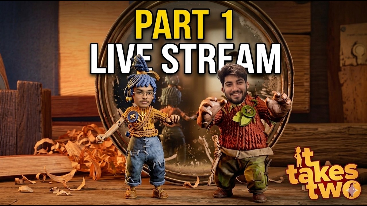 IT TAKES TWO WITH MY DUO PARTNER #ittakestwo #ittakestwolive #ittakestwogameplay #multiplayergame
