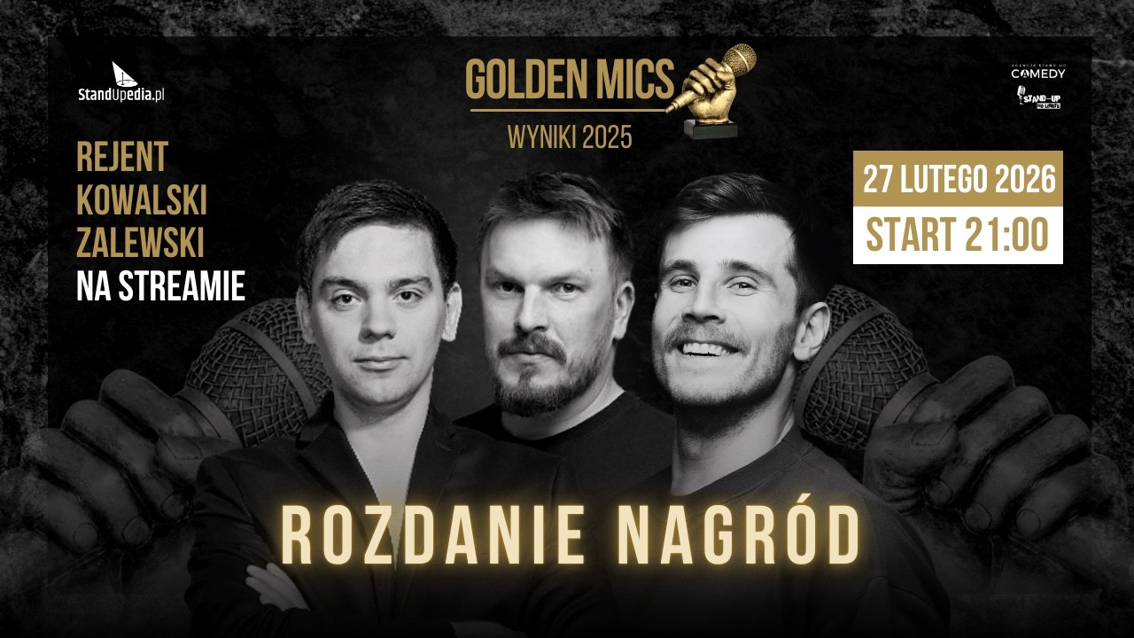Golden Mics 2025 - Rejent, Kowalski, Zalewski