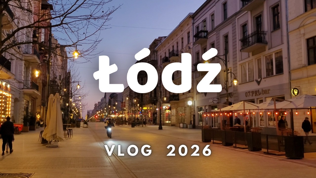 ŁÓDŹ | Pałac rodziny Poznańskich | Muzeum Miasta Łodzi | Piotrkowska | Manufaktura | VLOG 2026