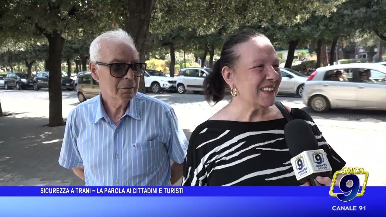 Sicurezza a Trani – La parola a cittadini e turisti