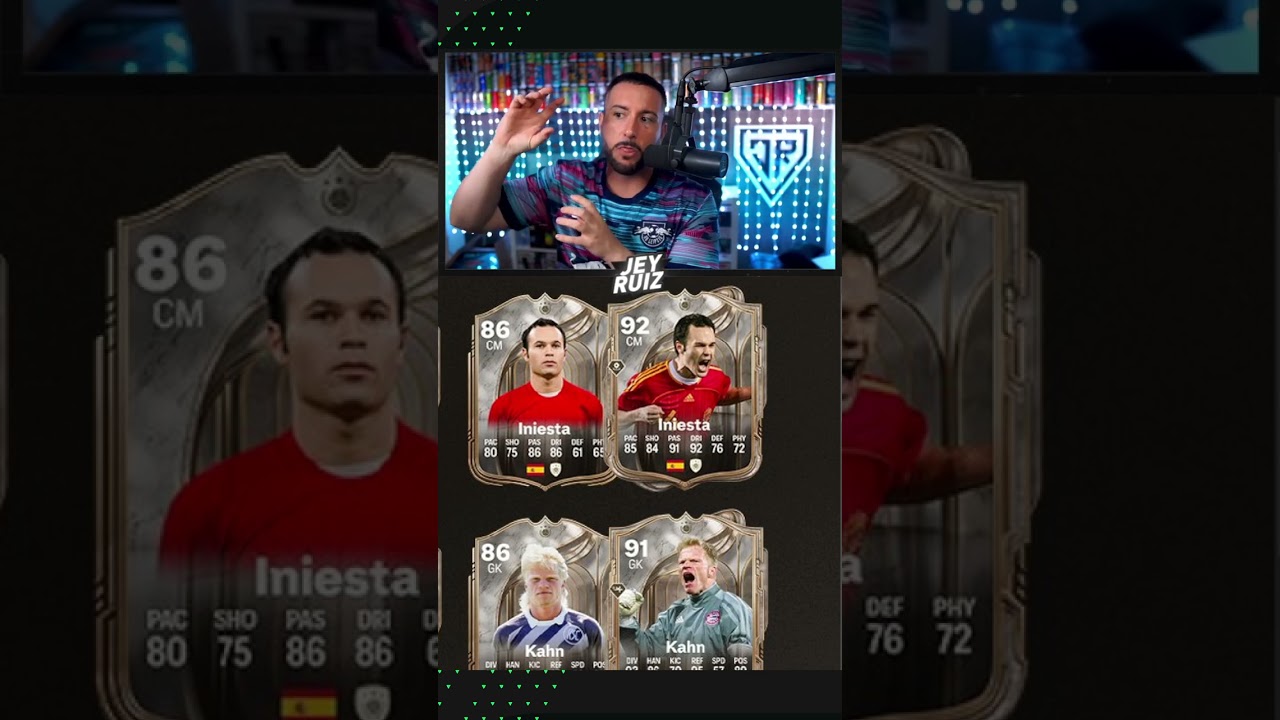 ✅ESTADISTICAS DE LOS ICONOS CONFIRMADAS en FC26