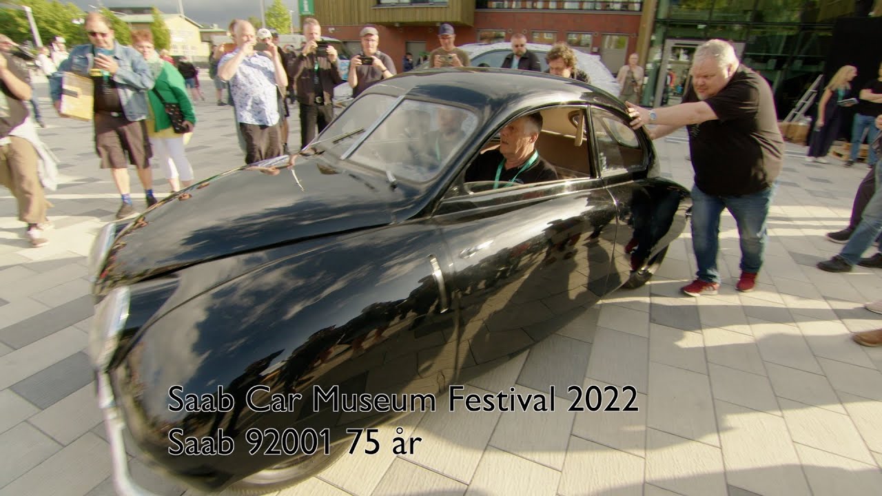 Saab 92001 75 år - Saab Car Museum Festival 2022