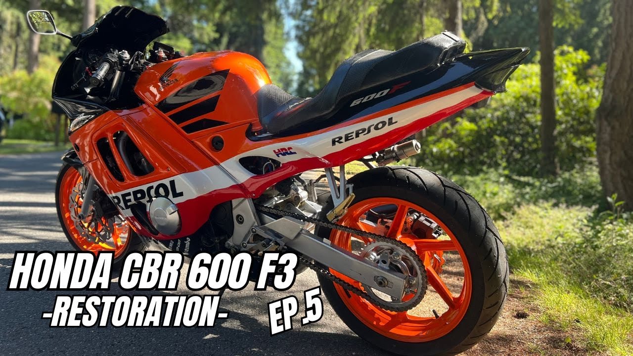 1995 Honda CBR600F3 Restoration – From Dust to Dream Machine EP.5