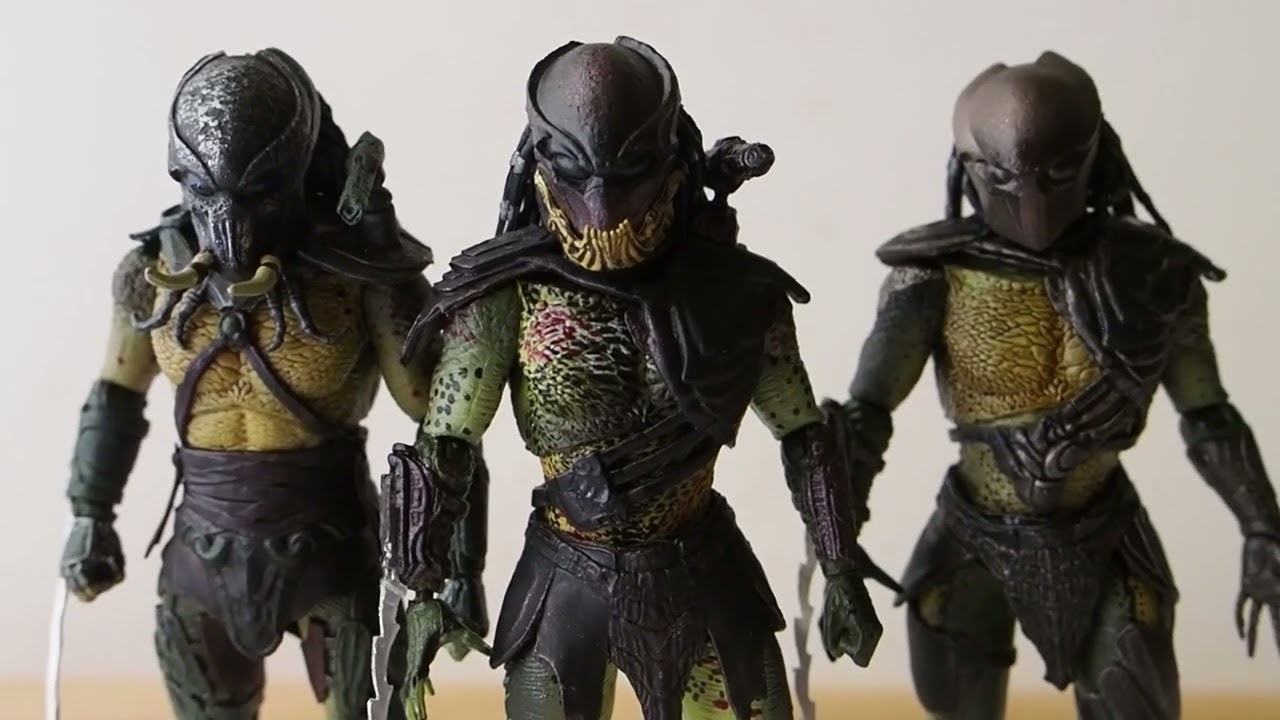 Hiya Toys Predators Berserker Falconer and Tracker Figures Review