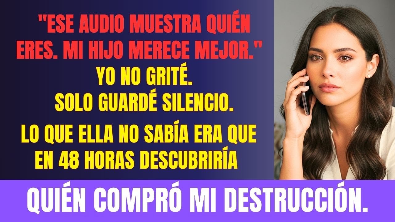 Tres Días Antes de Mi Boda un Audio Destruyó Todo...