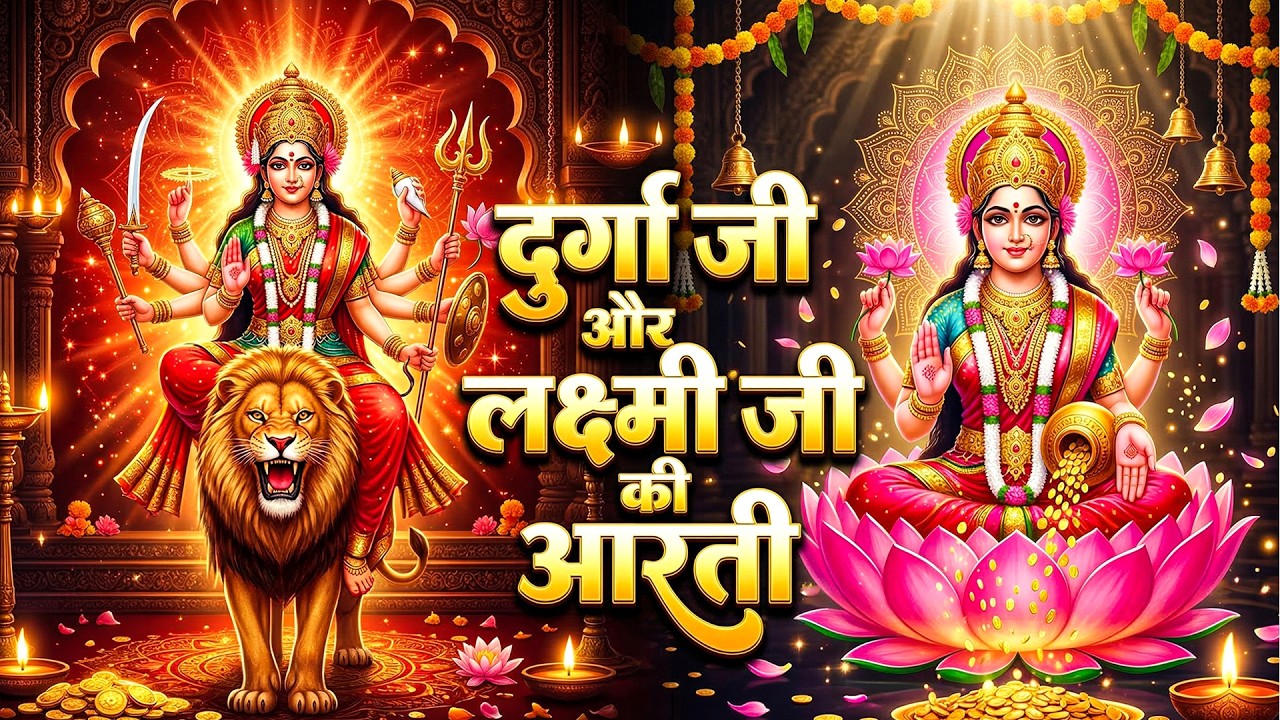 लक्ष्मी आरती हिंदी | Mata Laxmi Aarti in Hindi | Om Jai Laxmi Mata | #diwali #dhanteras #laxmiji
