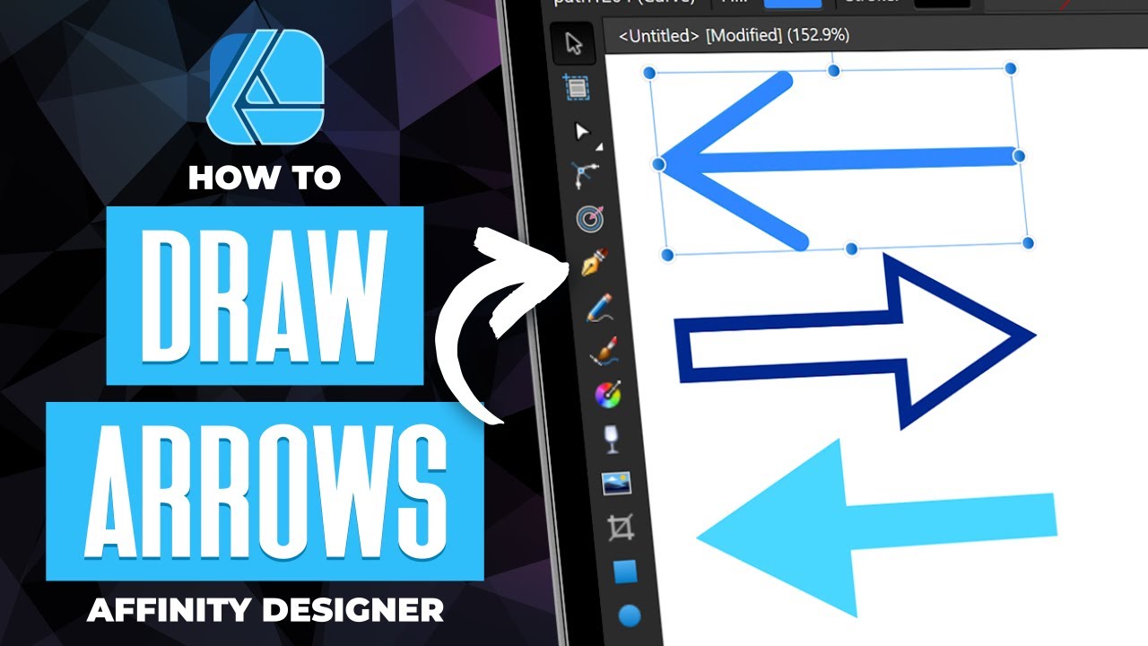 How To Draw Arrows In Affinity Designer