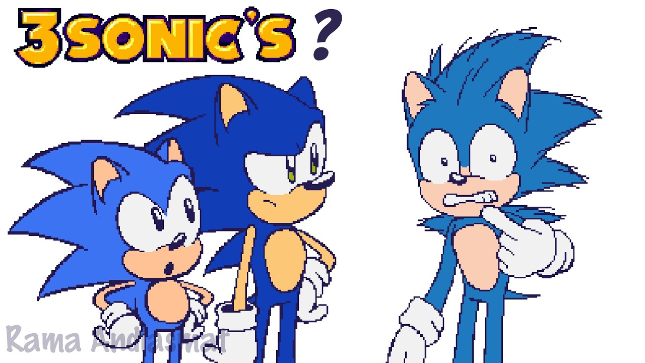 THERE ARE 3 SONIC'S? (If Ian Flynn Rewrite Other Sonic Games part 3)
