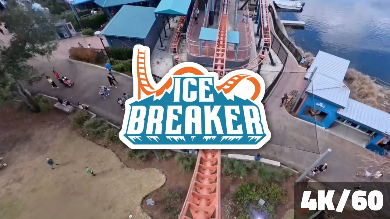 Icebreaker 4K POV | Seaworld Orlando | @SignalAspect 