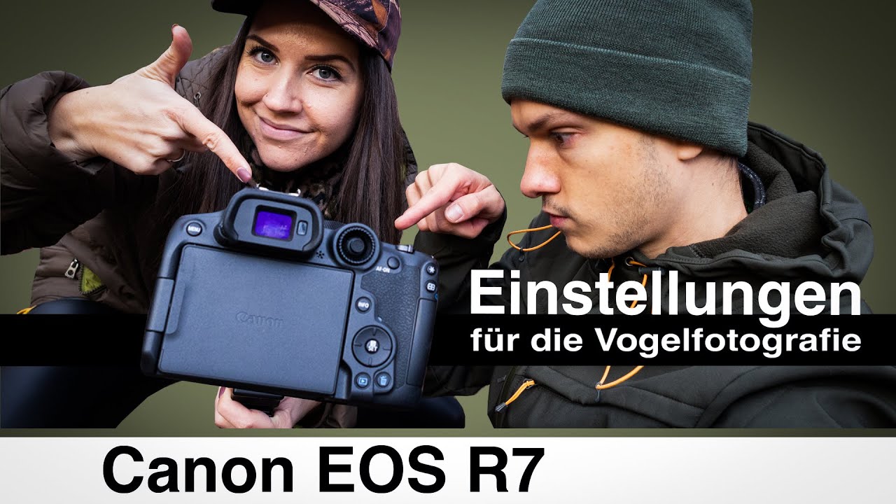 Canon EOS R7 - Tastenbelegung, Aufnahmemodus & Einstellungen für die Vogelfotografie