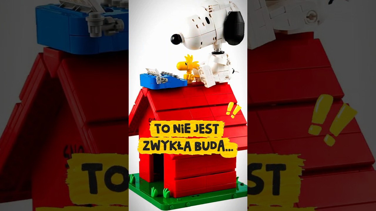 Pamiętasz Snoopy&rsquo;ego? 🐶 LEGO 21368