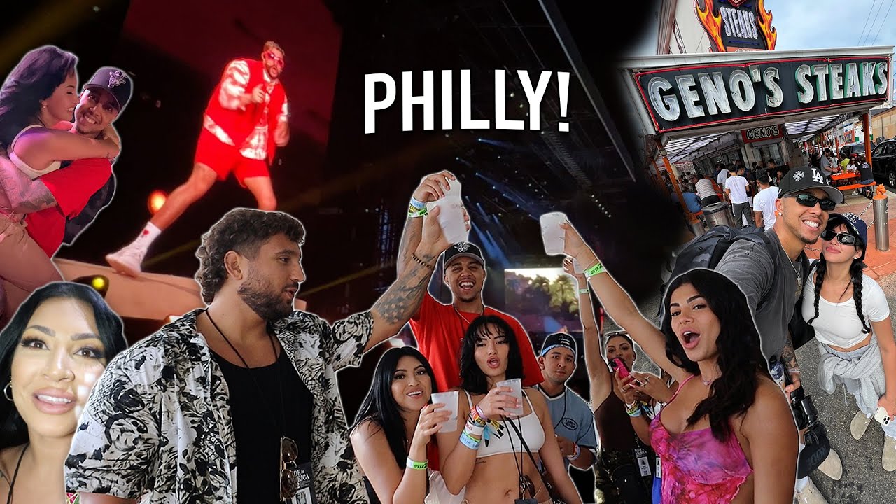 OUR LIT TRIP TO PHILLY!! BAD BUNNY CONCERT, GOING TO THE CLUB, EATING CHEESESTEAKS + MORE!!