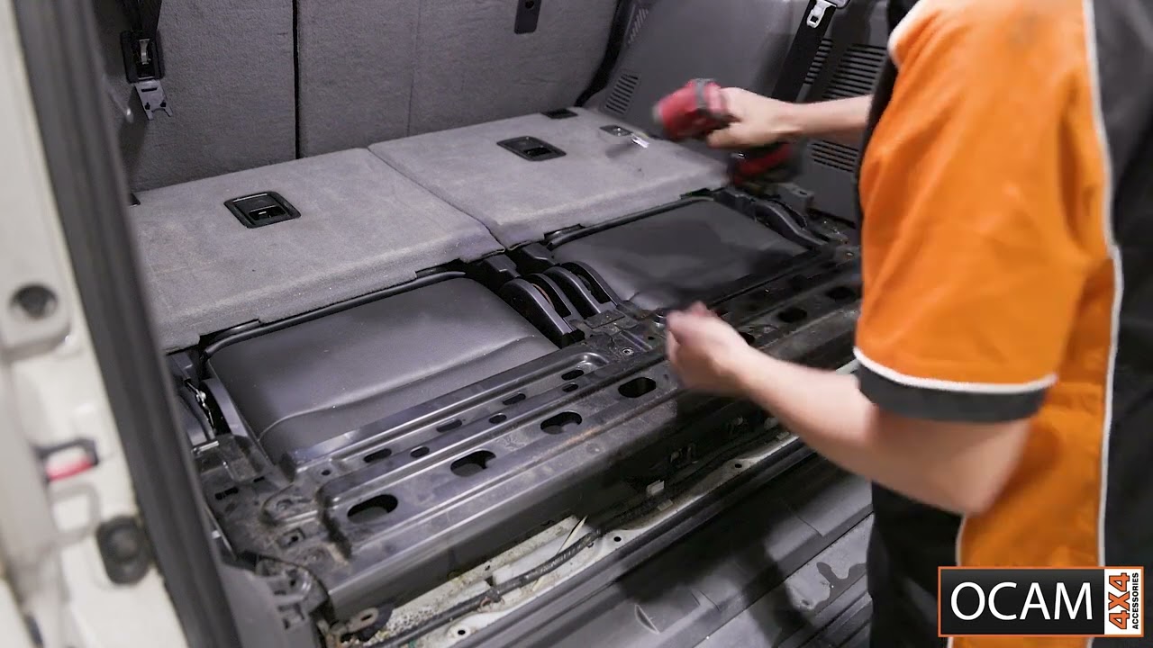 Руководство по установке задних ящиков OCAM для Toyota Landcruiser Prado 150 серии