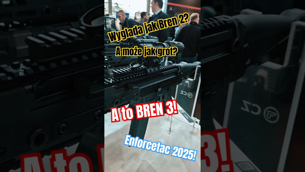 EnforceTac 2025 - CZ Bren 3 - kiedy trafi na rynek cywilny?