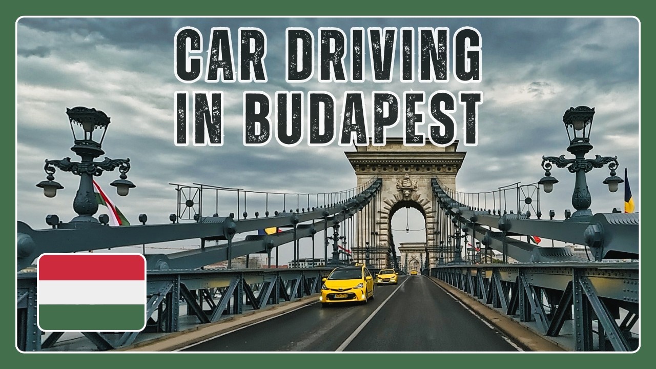 Car Driving in Budapest, Hungary - Summer 2024 🚗 🇭🇺