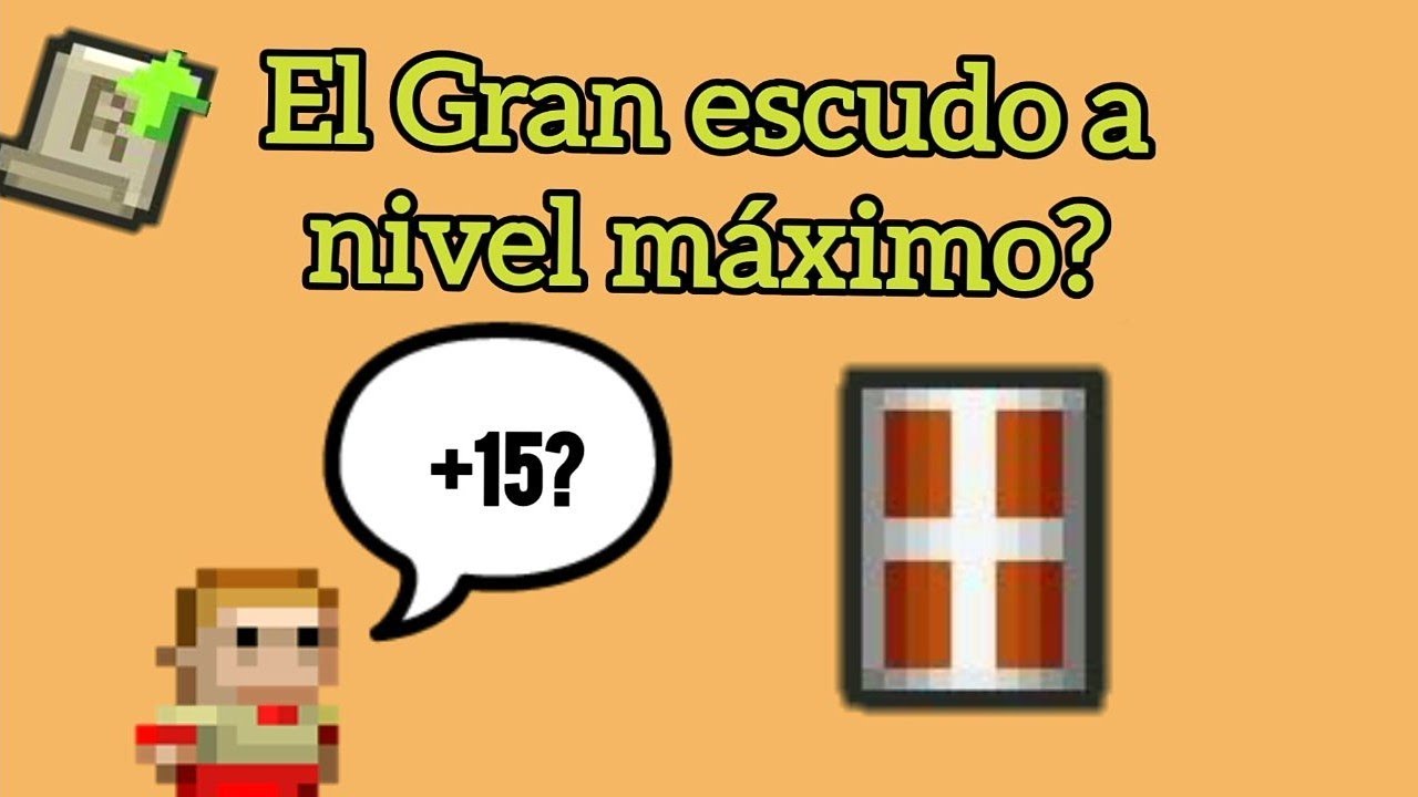 Mejorando el gran escudo!-Pixel Dungeon