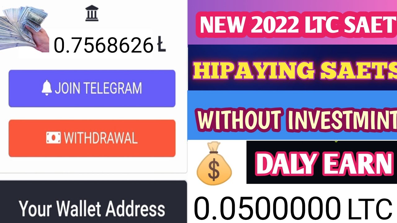 ONLINE EARNING NEW LTC CLOUD MINING SAET WITHOUT INVESTMINT #technicalpk