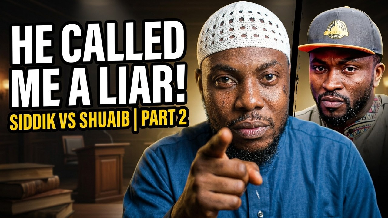 REBUTTALS - SIDDIK SALIS vs BABA SHUAIB (2 of 3 Parts)
