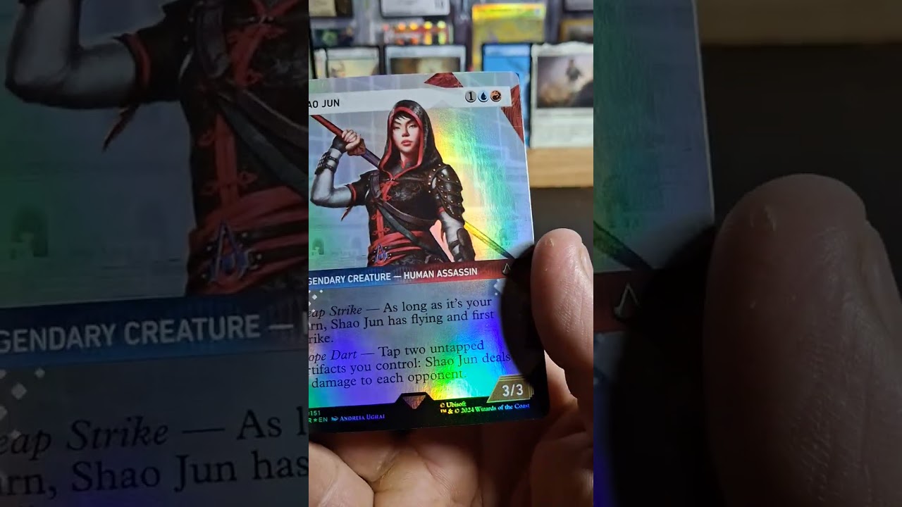 Daily Rips with #mtg First time rippin Assassins Creed 2 packs . #rippininroseburg #mtgone 