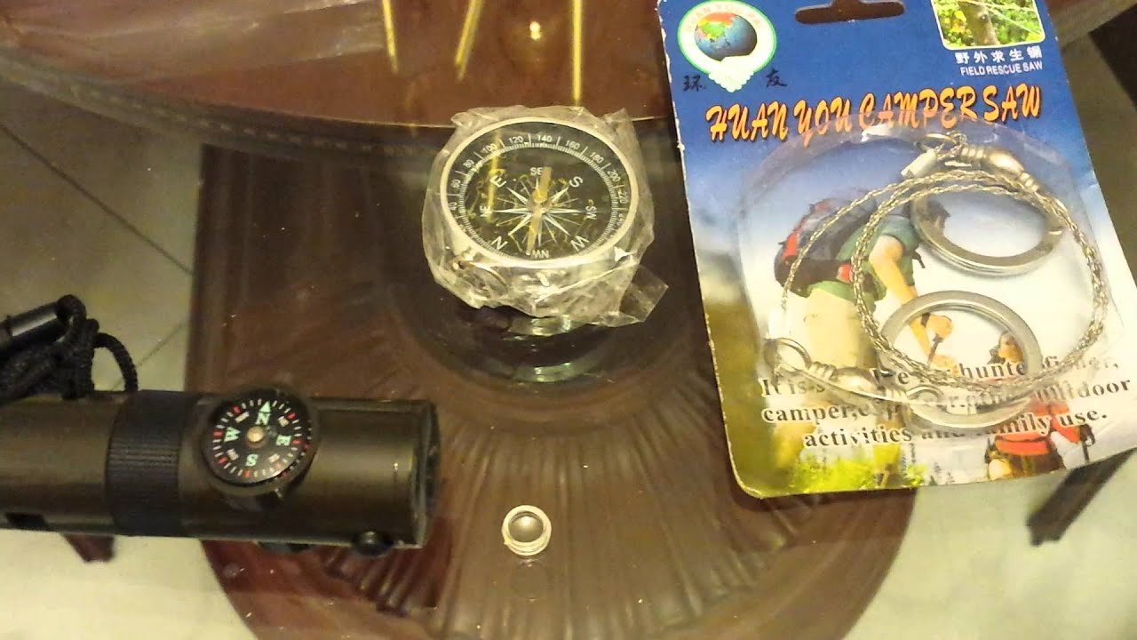 SUPER KIT DE SUPERVIVENCIA INCLUYE TODO LO NECESARIO CHECALO
