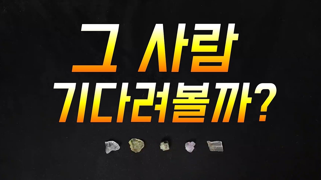 [타로 / 연애 / 심리] 그 사람 기다려볼까?