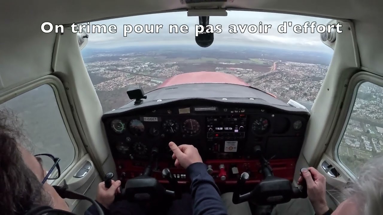 Panne moteur simulée : la prise de terrain par encadrement (PTE) (Vol complet)