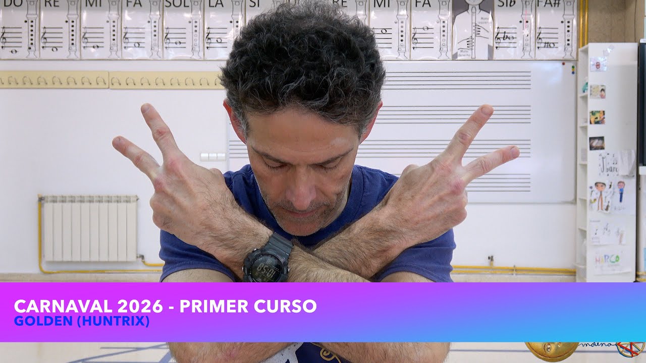 Carnaval 2026 - Primer curso (Golden - Huntrix)