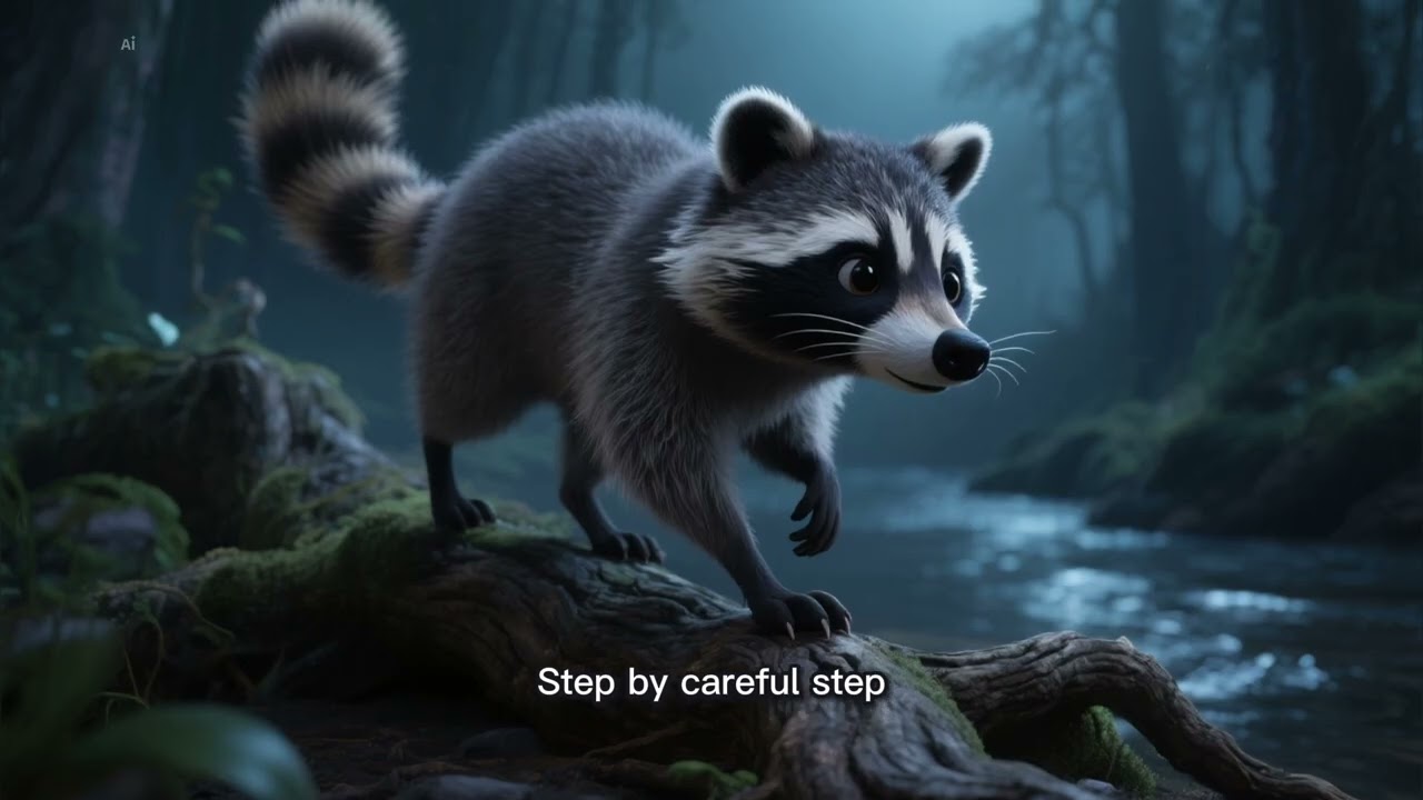 Pip the raccoon short story 2