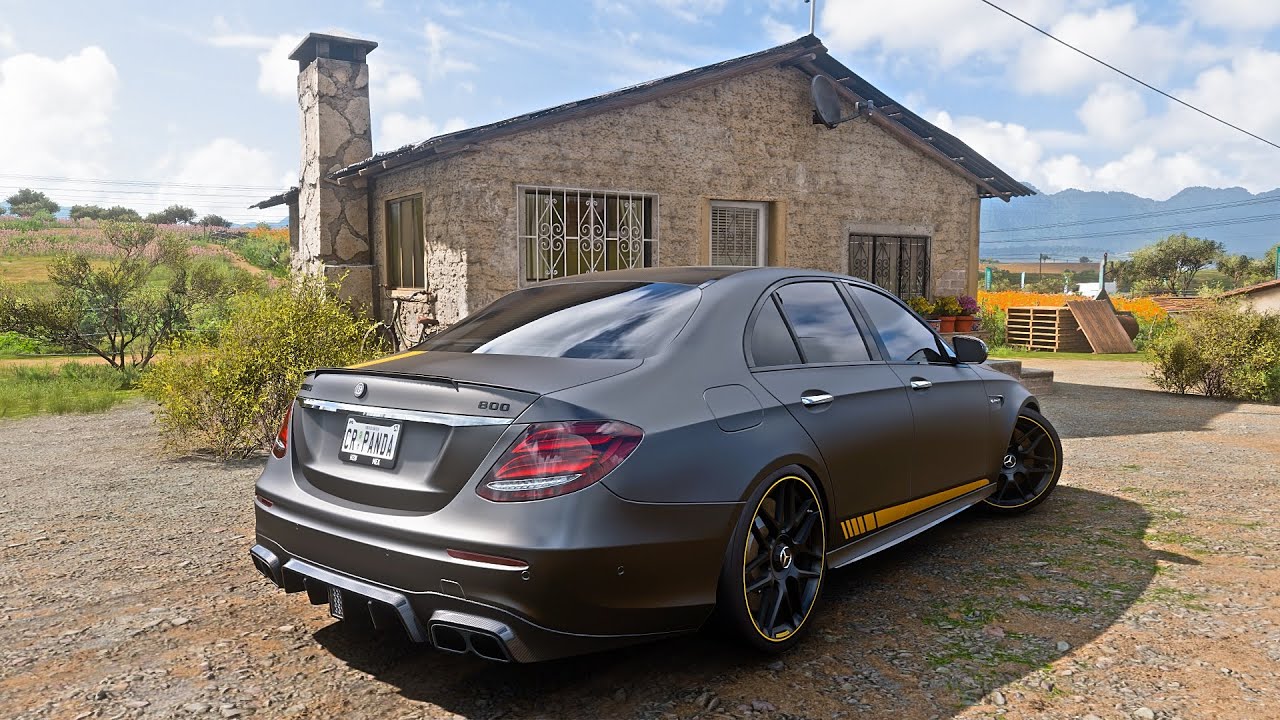 Brabus 800 Mercedes AMG E63 S - Forza Horizon 5 | Thrustmaster TMX Gameplay