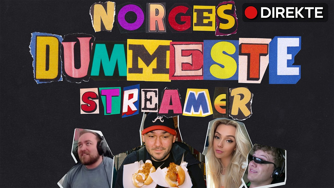 🤔 Norges Dummeste Streamer 🤔QUIZSHOW