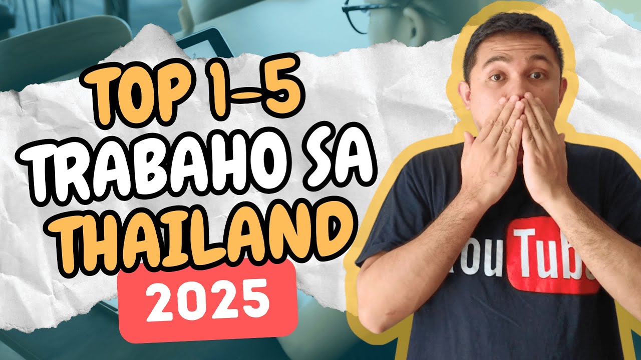 Top 5 Jobs For Pinoys in Thailand 2025 | Thailand Travel Guide & Tips for Filipinos | OFW Experience