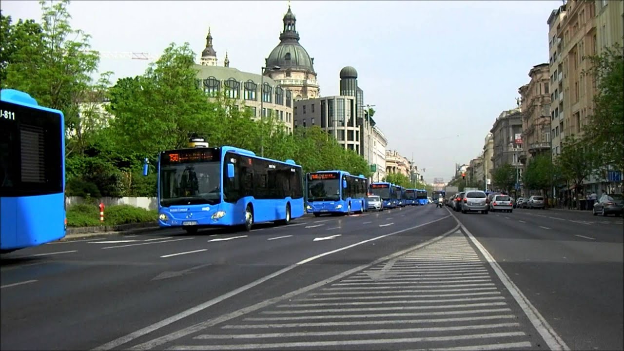 Mercedes-Benz Citaro buses in Budapest