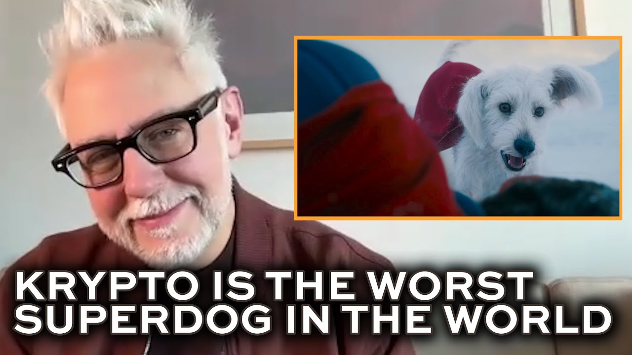 James Gunn says SUPERMAN's Krypto was based on his own dog