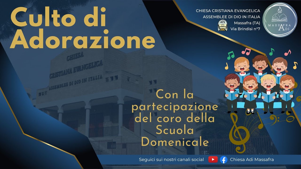 Culto di Adorazione di domenica 25 gennaio 2026