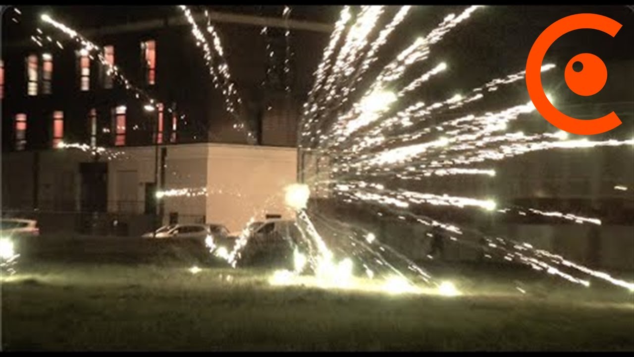 Troisième soirée d'incidents avec les forces de l'ordre (24/25 avril 2021, Trappes) [4K]