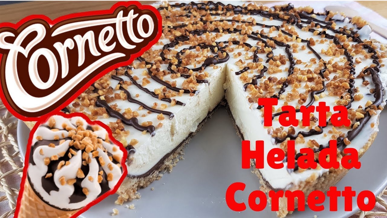 TARTA helada CORNETTO ¡¡¡Un HELADO que te sorprenderá!