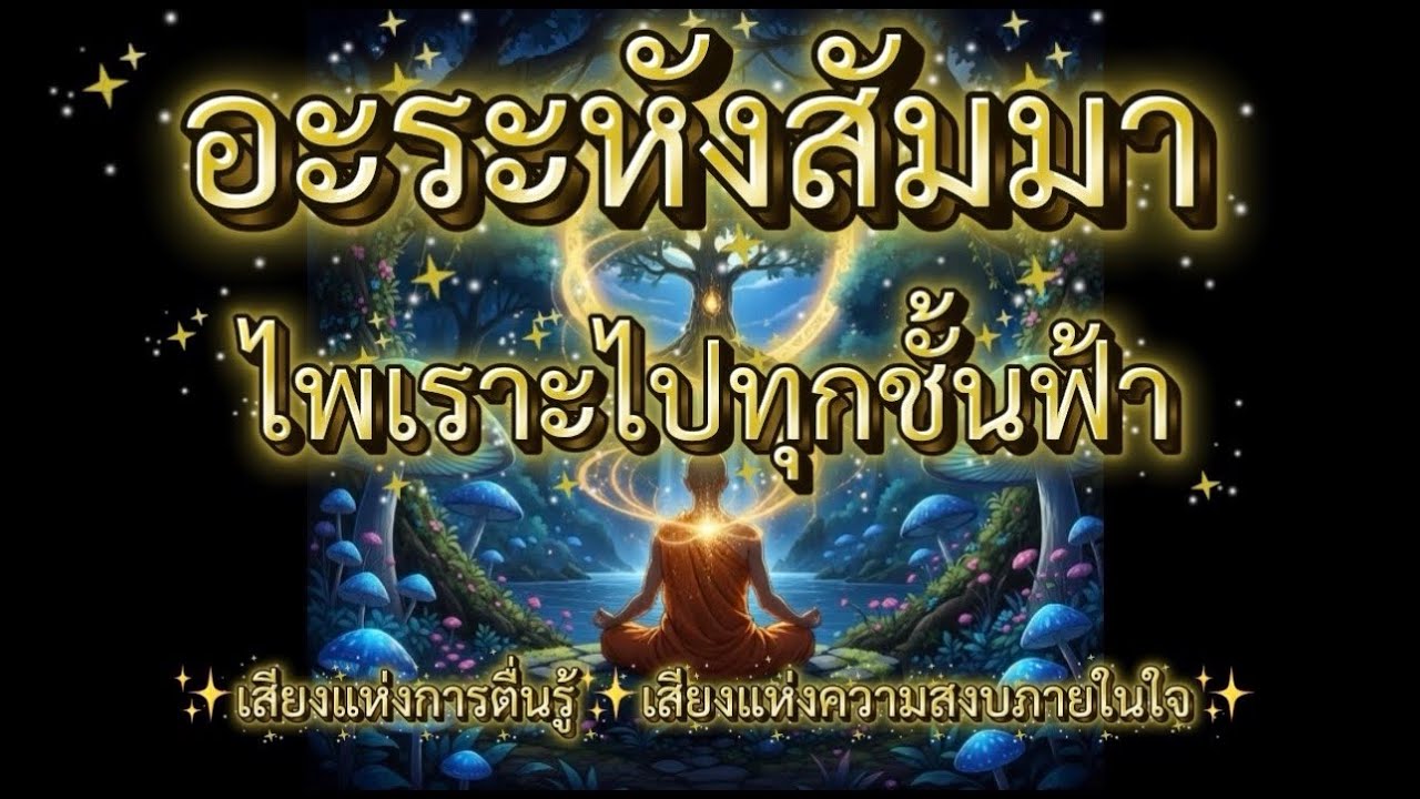 ✨อะระหังสัมมา✨ไพเราะมาก✨ตื่นรู้✨ความสงบภายในใจ✨ #อะระหังสัมมา #เสียงแห่งความสงบ #บทสวดบำบัดใจ