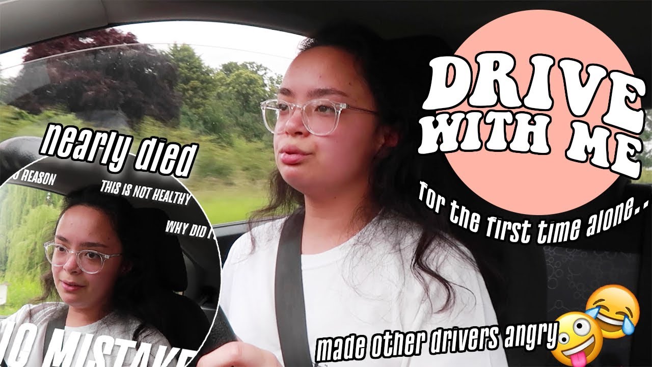 DRIVE WITH ME FIRST TIME ALONE *big mistake*