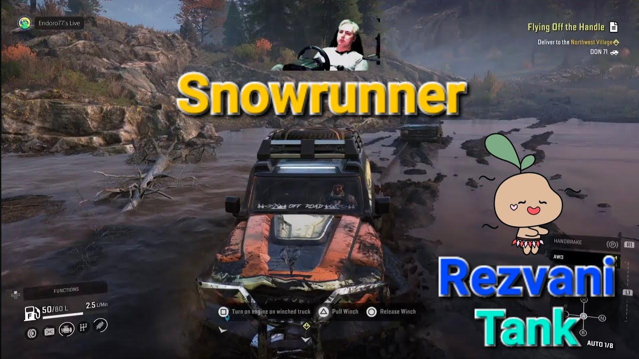 Endoro77's Live 😊 Snowrunner Zurdania Map