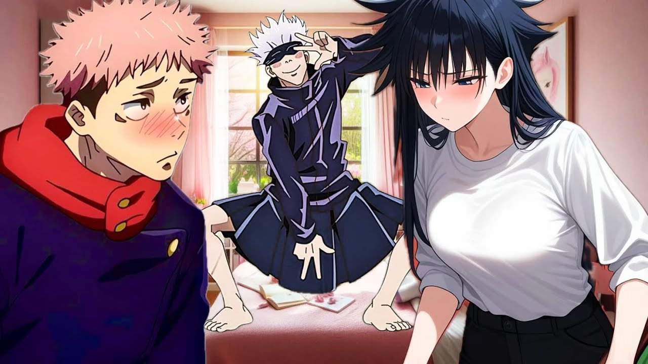 Megumi becomes a girl!