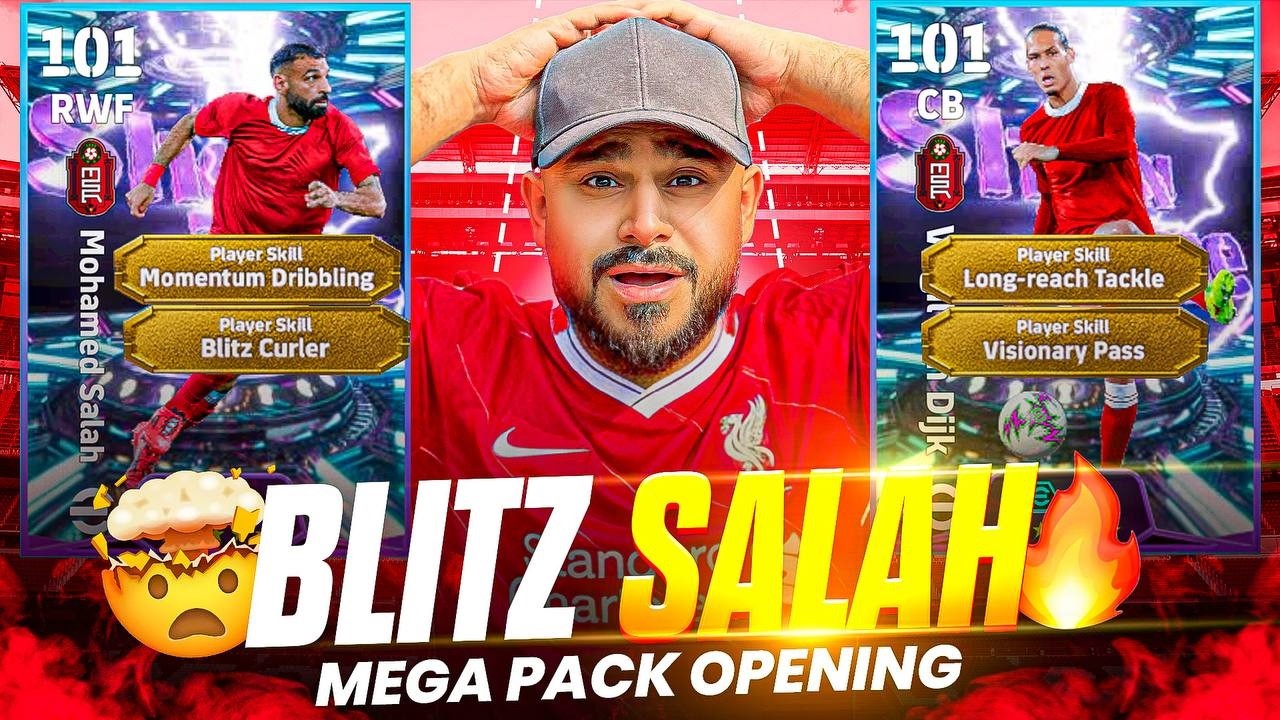 BLITz SALAH IN 100 COINS 🥹 | MEGA PACK OPENING FOR LIVERPOOL PACK | EFOOTBALL 2026
