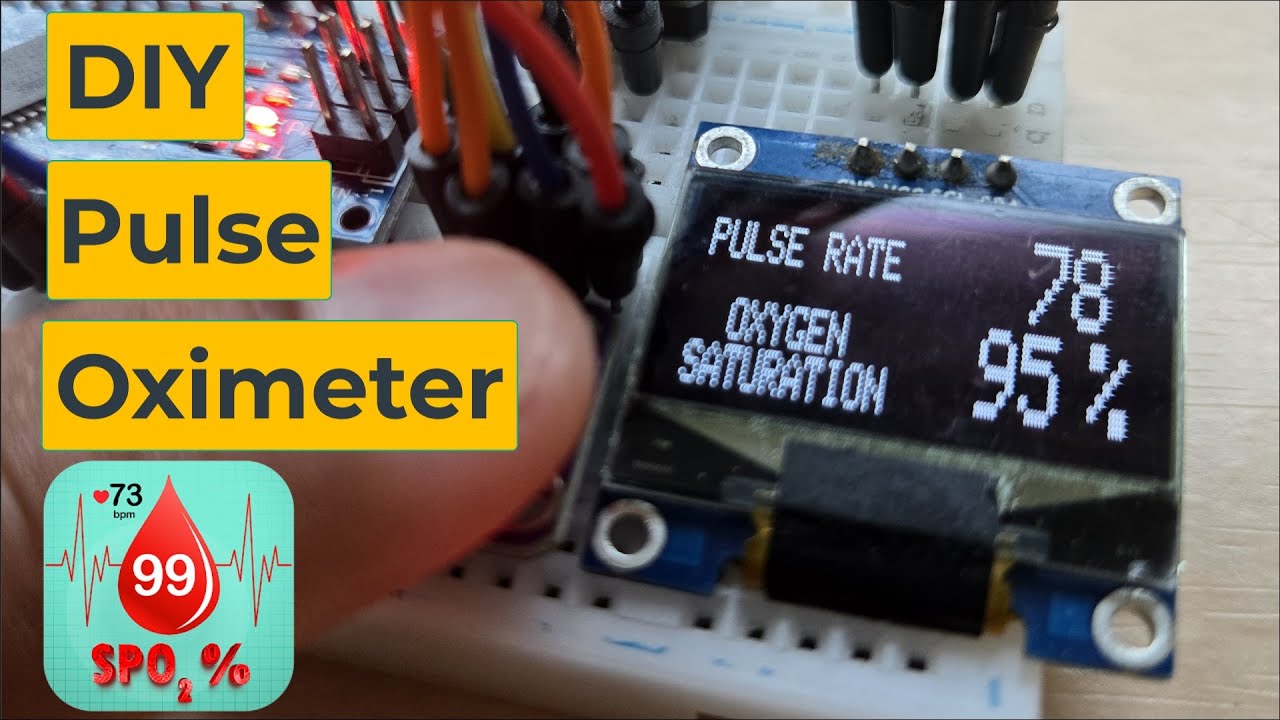 DIY Pulse Oximeter with MAX30102 || Monitoring Blood Oxygen (SPO2) & Heart Rate (BPM) with Arduino