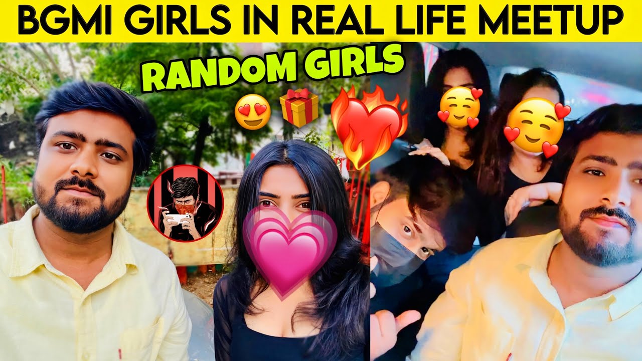 BGMI TO REAL LIFE MEETUP😍VLOG -1