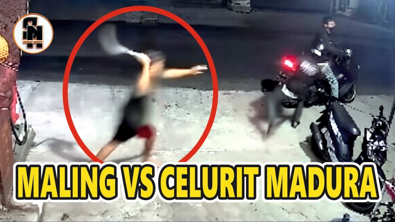 MEREKA NYARIS MATI! - Aksi Maling Apes vs Celurit Madura