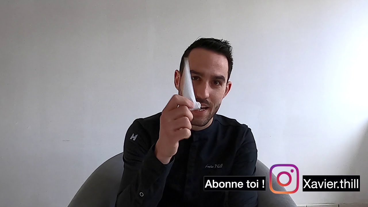 Cornet chocolat pas à pas