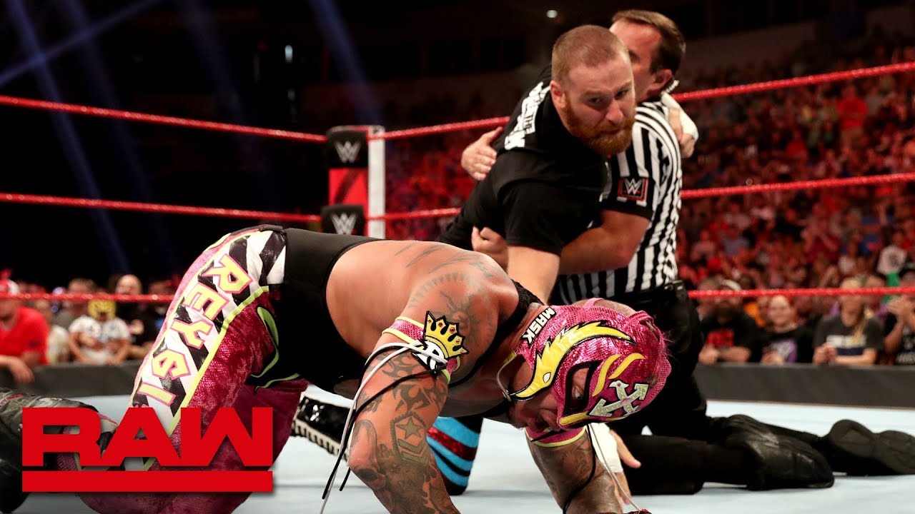 Rey Mysterio vs. Sami Zayn &ndash; Gauntlet Match Part 2: Raw, July 29, 2019