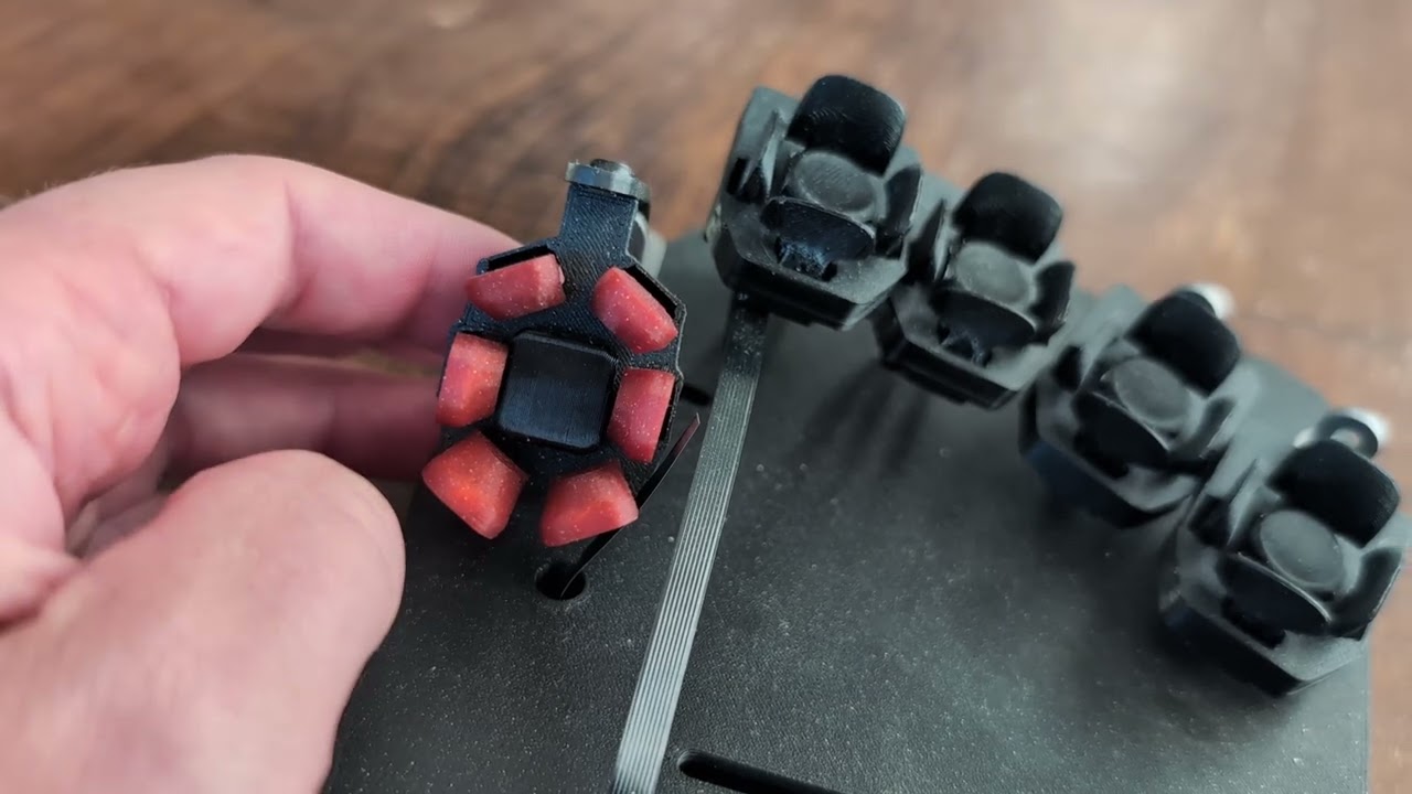 Why not use a finger as a thumb cluster?