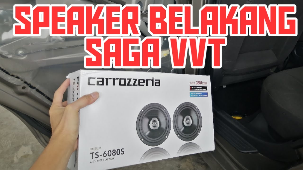 Guna Cable Ori Pasang Speaker Belakang Saga VVT